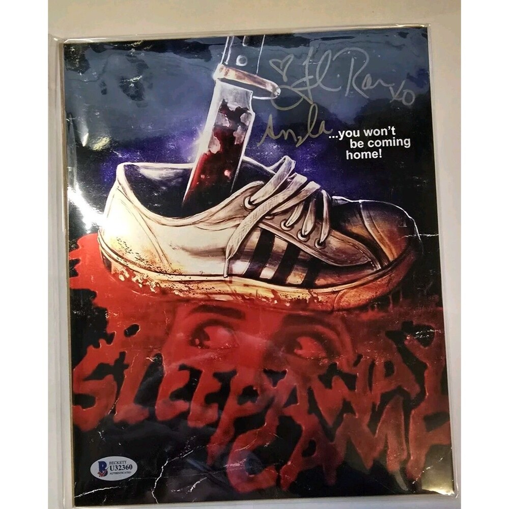 Felissa Rose Sleepaway Camp autographed signed 8x10 photo Beckett COA